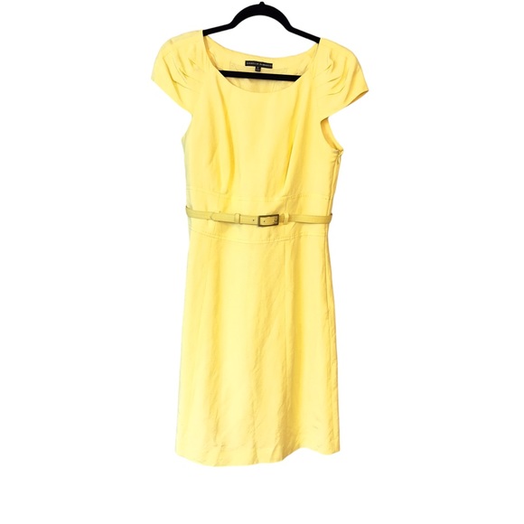ISABELLA DeMARCO LINEN BLEND SHEATH DRESS SIZE 8 - Picture 1 of 6